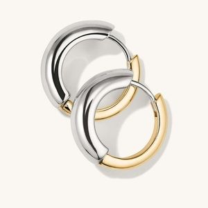 Mejuri Mixed Medium Tube Hoops
